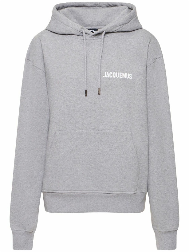 Photo: JACQUEMUS - Le Sweatshirt Cotton Jersey Hoodie