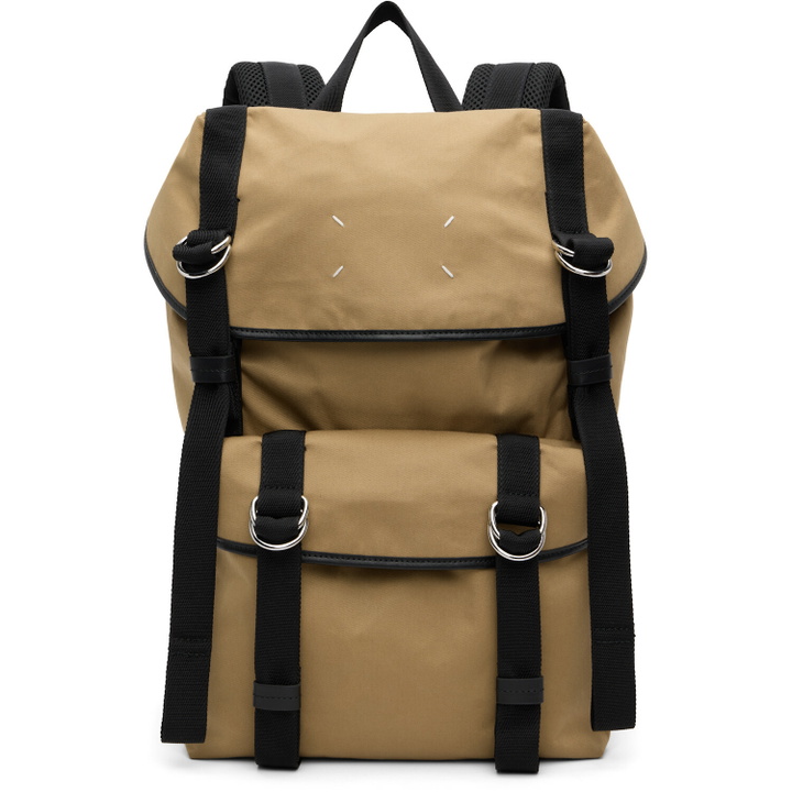 Photo: Maison Margiela Beige High Tech Medium Backpack