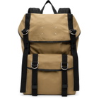 Maison Margiela Beige High Tech Medium Backpack