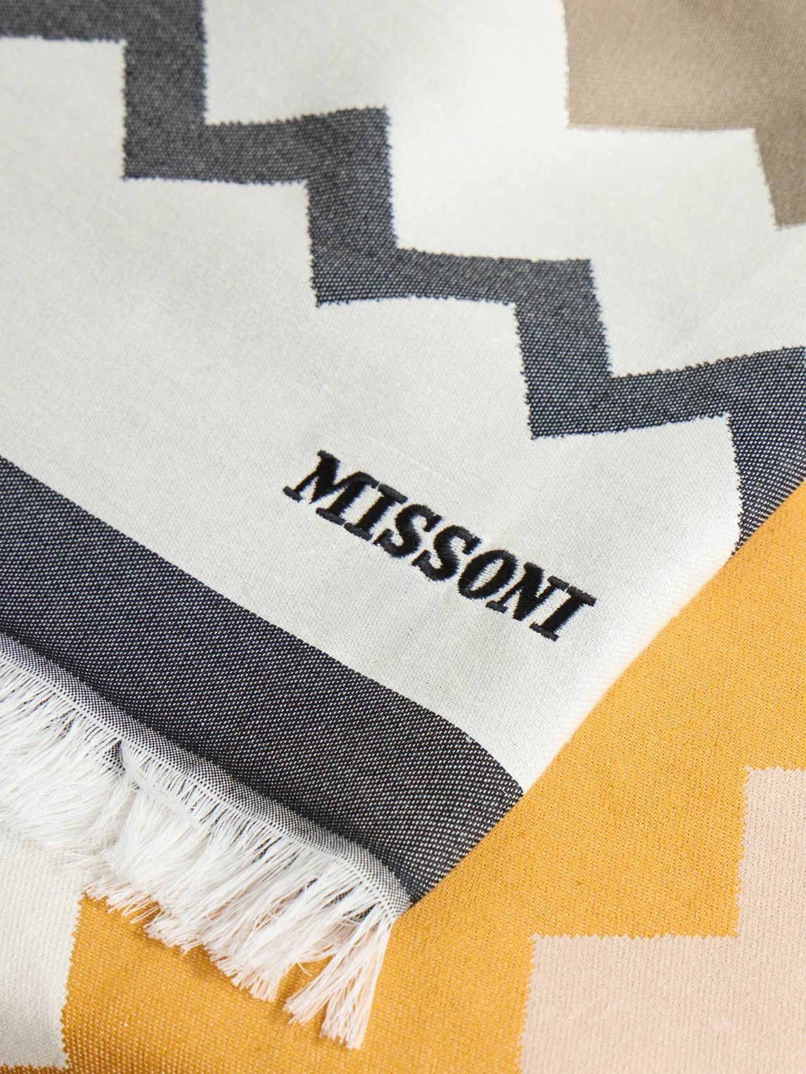 Missoni Home - Fouta Fringed Striped Cotton-Jacquard Beach Towel