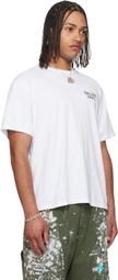 Gallery Dept. White GD Logo Dusty T-shirt