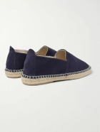 Anderson & Sheppard - Suede Espadrilles - Blue