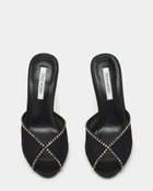 Steve Madden Palazzo Heels in Black