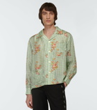 Bode - Printed silk shirt
