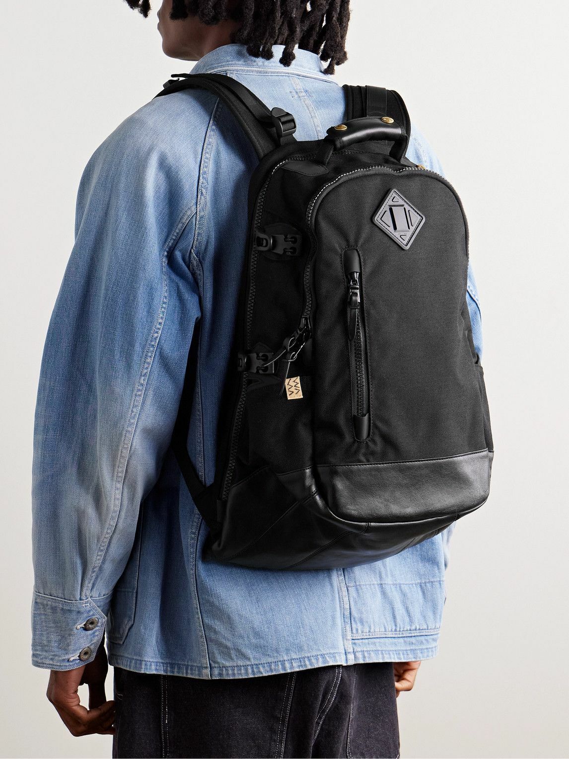 Visvim - 20L Leather-Trimmed CORDURA® Backpack