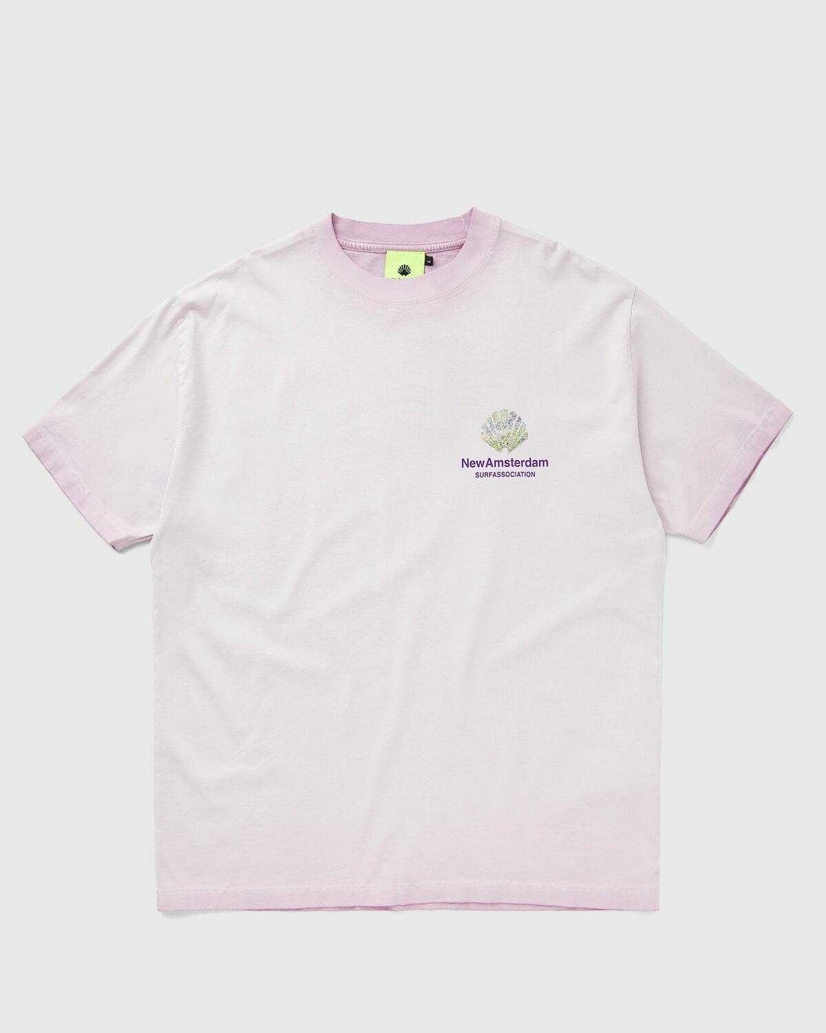 New Amsterdam TALL GRASS TEE pink Mens Shortsleefe
