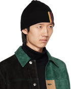 Paul Smith Black Artist Stripe Beanie