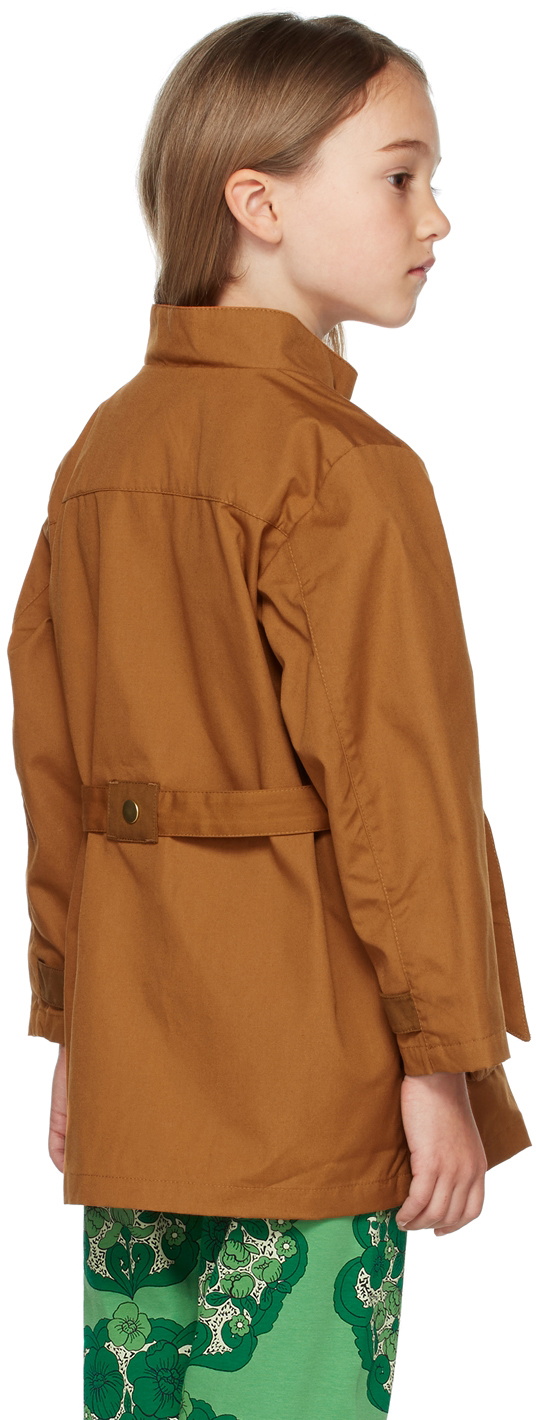 Mini Rodini Kids Brown Mt Kilimanjaro Jacket Mini Rodini