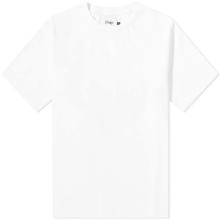 Photo: Drake's Men's Hiking T-Shirt in White