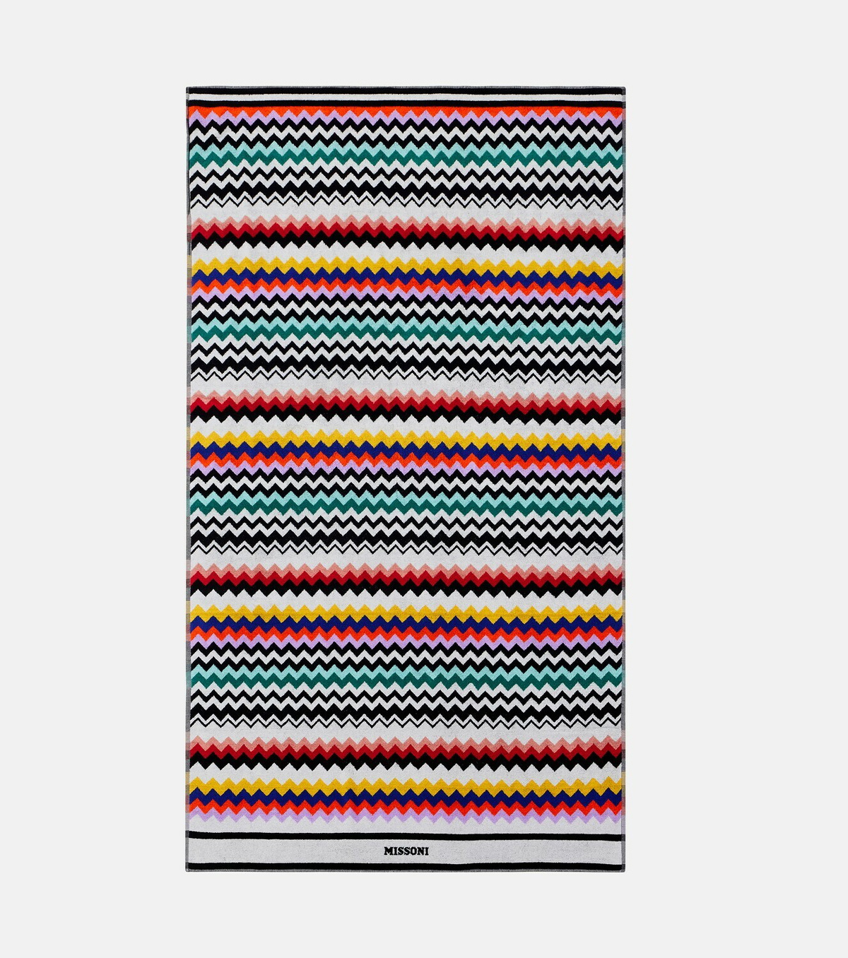 Missoni Best Zigzag cotton terry beach towel
