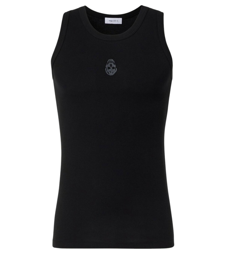 Photo: Alexander McQueen Cotton tank top