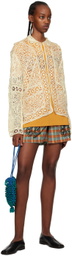 Bode Off-White Formal Threadwork Shirt