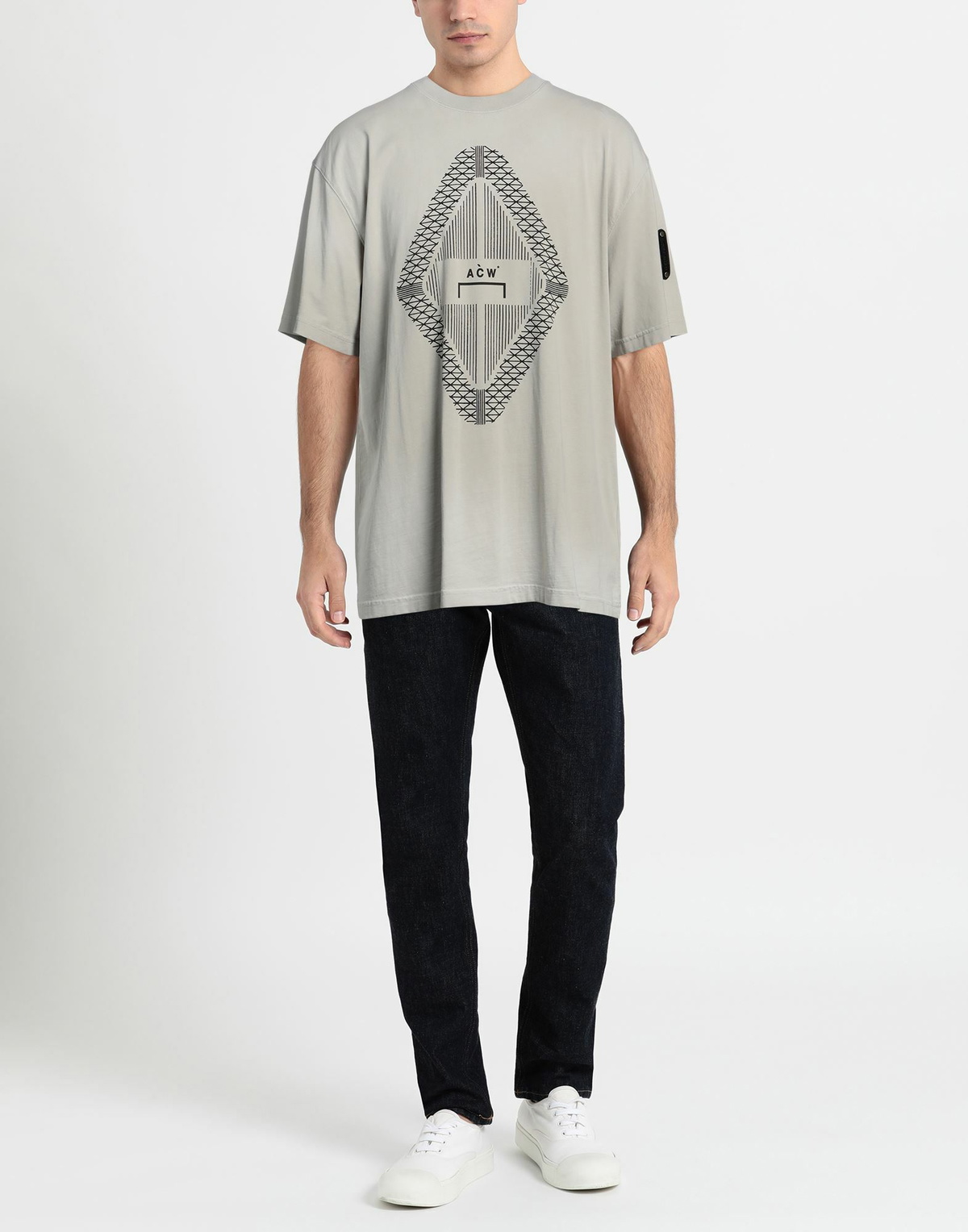 A-cold-wall* Mens T-shirt Light in Grey