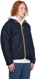 The North Face Navy Zip Reversible Jacket