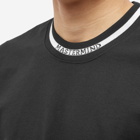 MASTERMIND WORLD Men's Logo Collar T-Shirt in Black