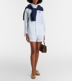 Polo Ralph Lauren x Wimbledon striped cotton shorts