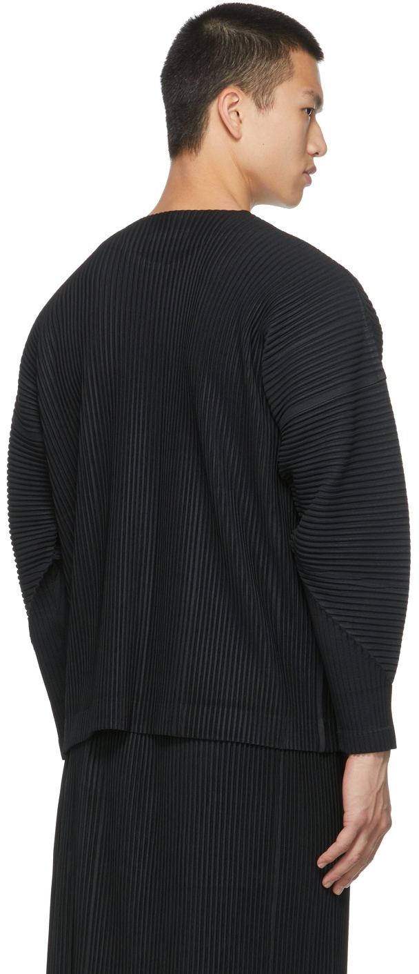 Homme Plissé Issey Miyake Monthly Color September Cardigan Homme