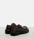 Loewe Sierra leather loafers