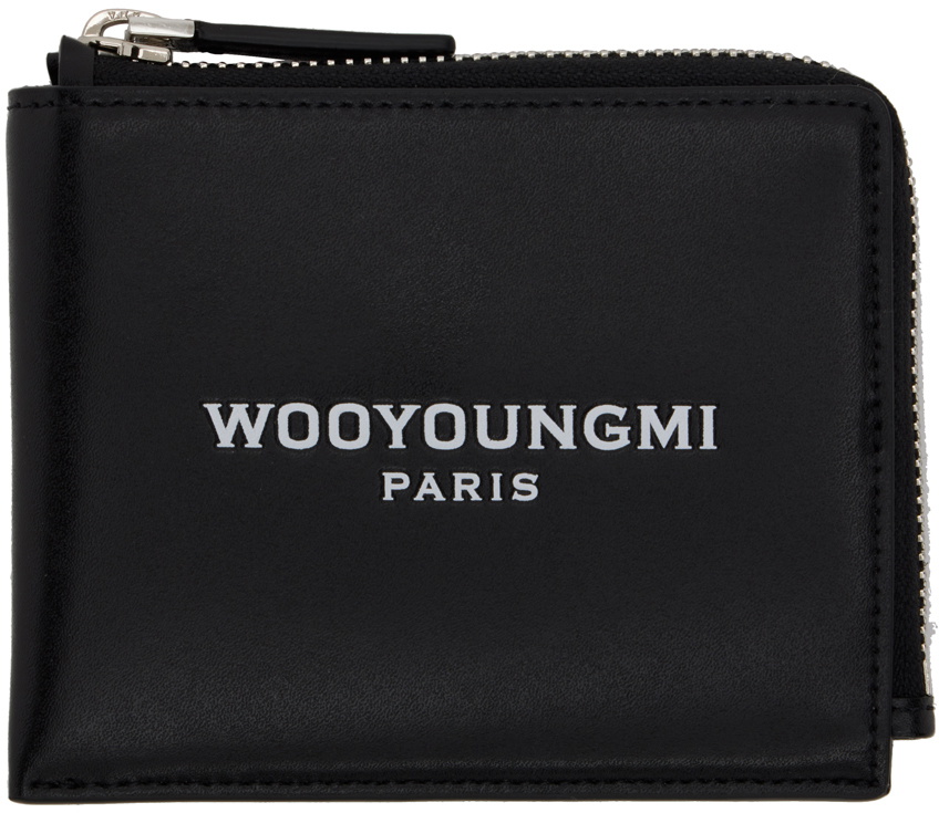 Wooyoungmi Black Embossed Wallet