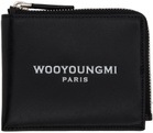 Wooyoungmi Black Embossed Wallet