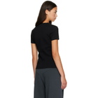 Off-White Black 'Off' Stamp Rib Fitted T-shirt