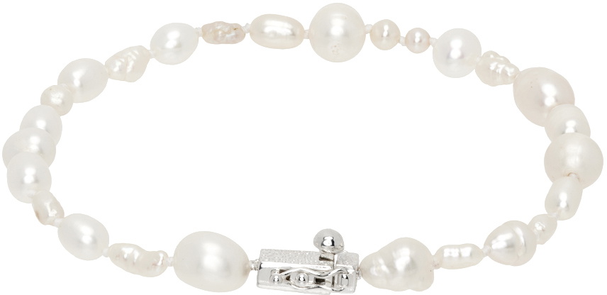 Bleue Burnham Off-White Antique Pearl Bracelet