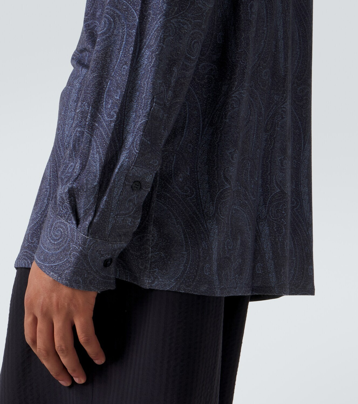 Etro Paisley jersey shirt