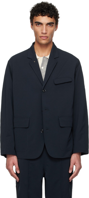 Photo: nanamica Navy ALPHADRY Club Blazer