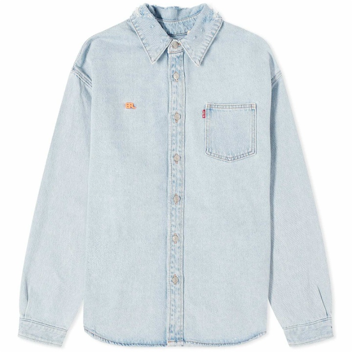 Photo: ERL x Levis Overshirt in Blue