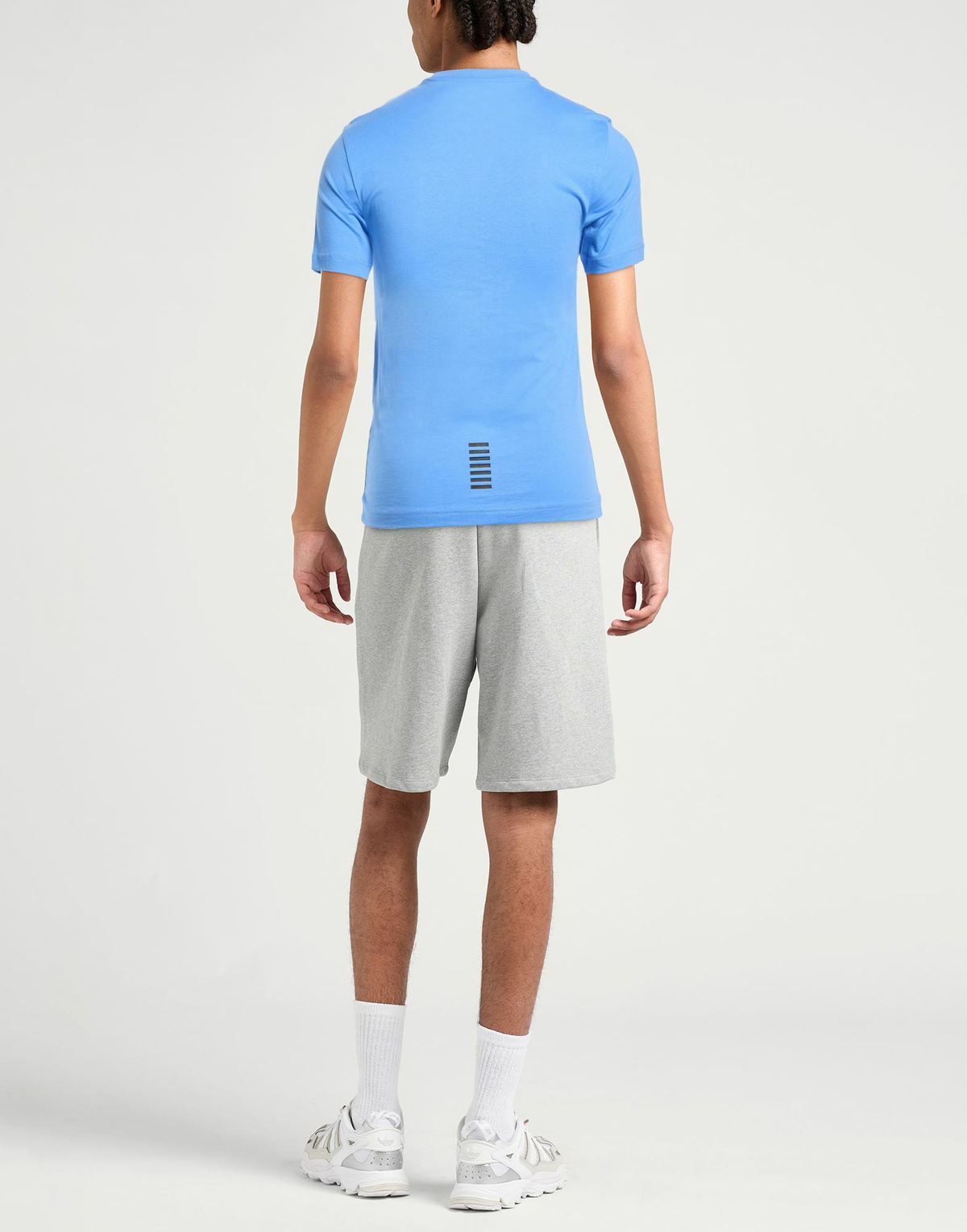 Ea7 Mens T-shirt Light in Blue