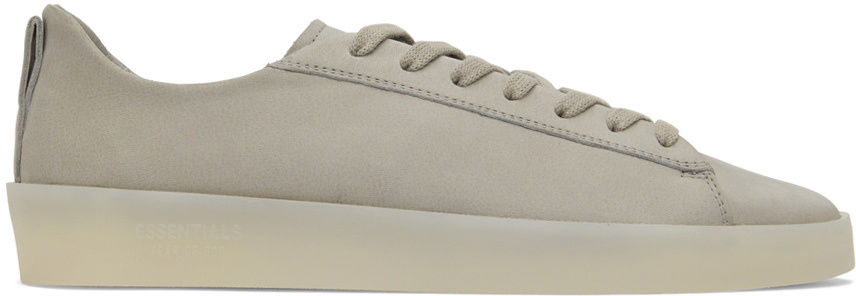 Photo: Fear of God ESSENTIALS Gray Tennis Low Sneakers