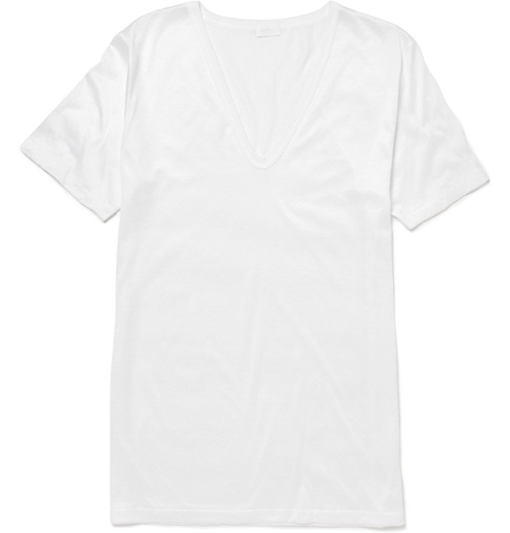 Photo: Zimmerli - Royal Classic Cotton T-Shirt - White