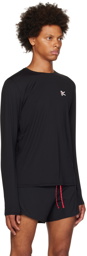 District Vision Black Ultralight Aloe Long Sleeve T-Shirt