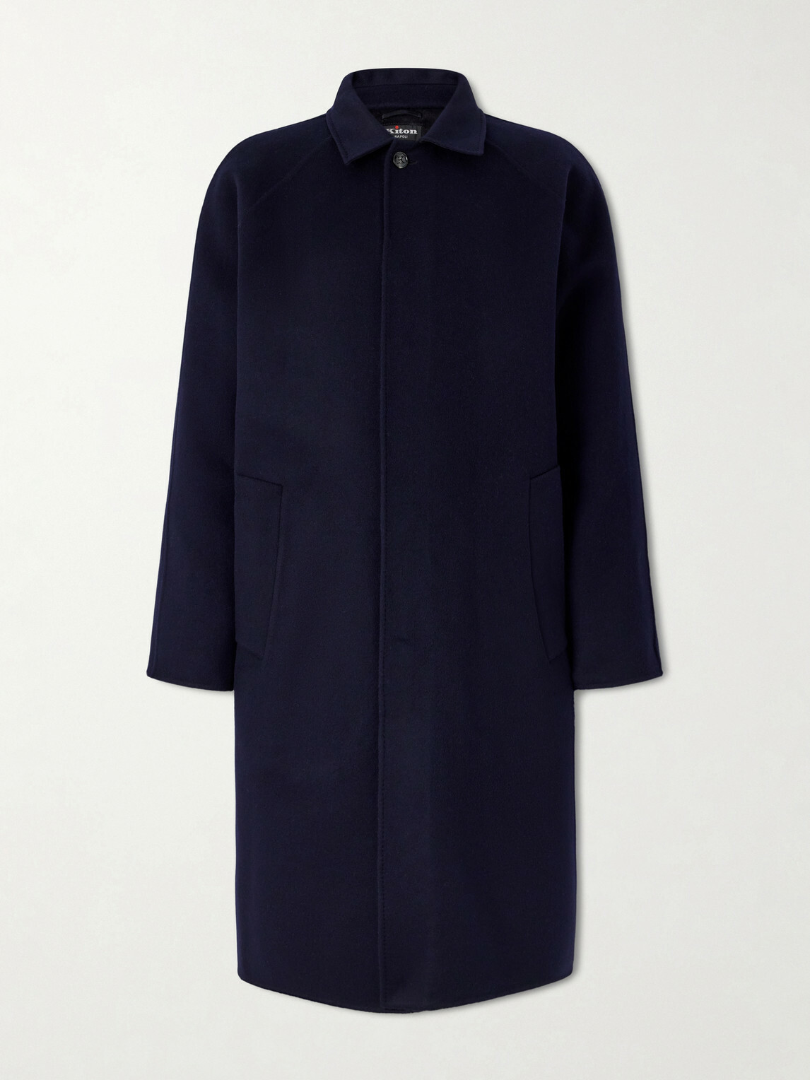 Kiton - Cashmere Coat - Blue