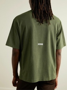 Acne Studios - Extorr Cotton-Jersey T-Shirt - Green