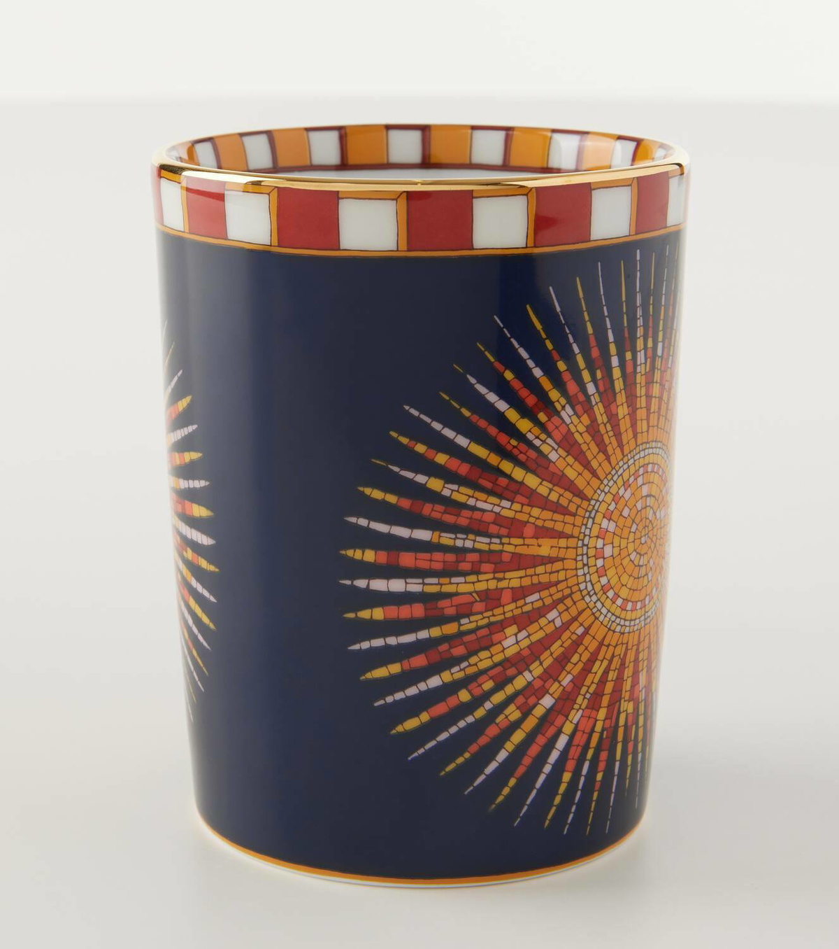 La DoubleJ Sunrays porcelain vessel