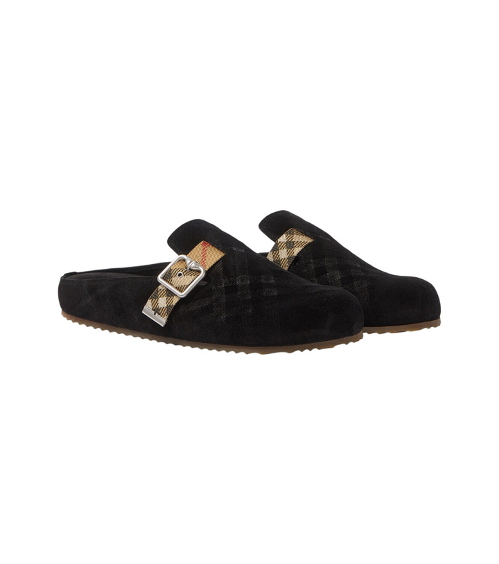 Photo: Burberry Urchin suede clogs