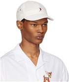 UNDERCOVER White Embroidered Cap
