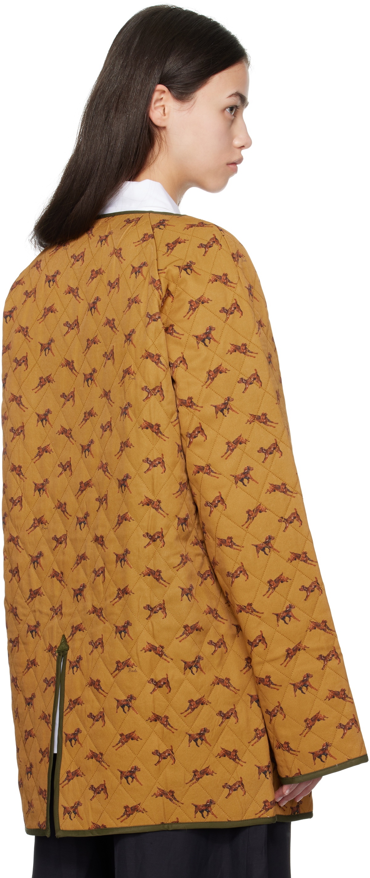 Bode Tan Crittendon Liner Coat