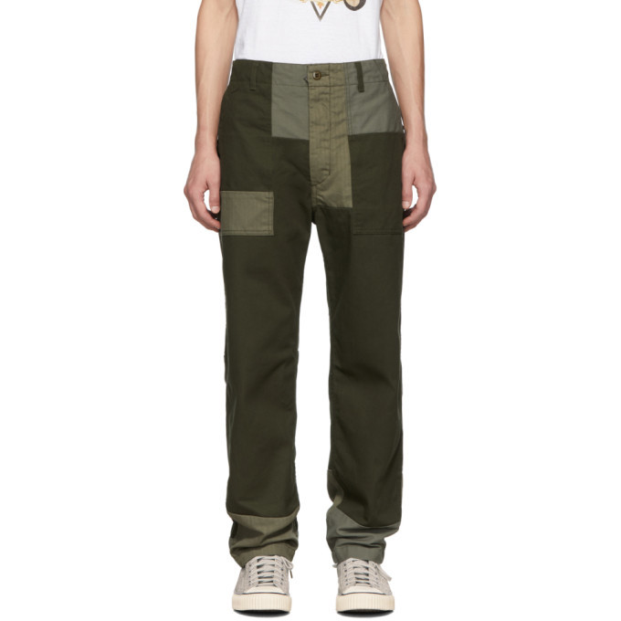 Photo: Engineered Garments Green Fatigue Trousers