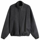 Nothing Written Women's Plaza Zip Blouson in Dark Gray