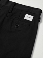 WTAPS - Straight-Leg Cropped Cotton-Twill Trousers - Black