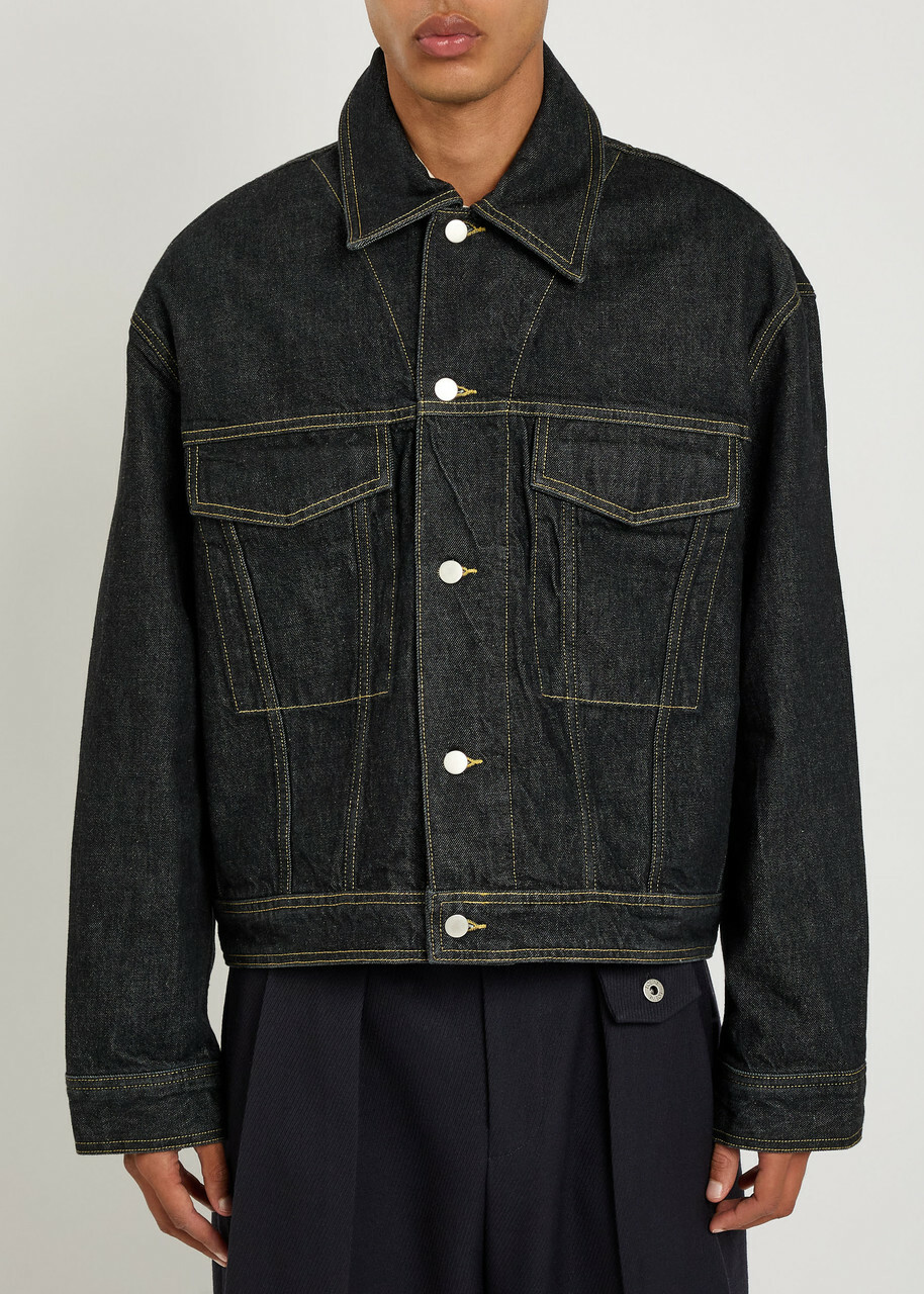 Studio Nicholson Denim Jacket Black