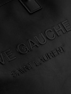 SAINT LAURENT - Logo-Embossed Leather Tote Bag