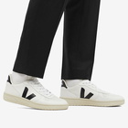 Veja Men's V-10 Vegan Basketball Sneakers in Extra White/Black