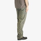 Daily Paper Men's Shield Laser Washed Jeans in Blue