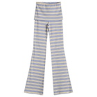 SUNDAYFRUITMARKET Women's Flared Trousers in Skyblue