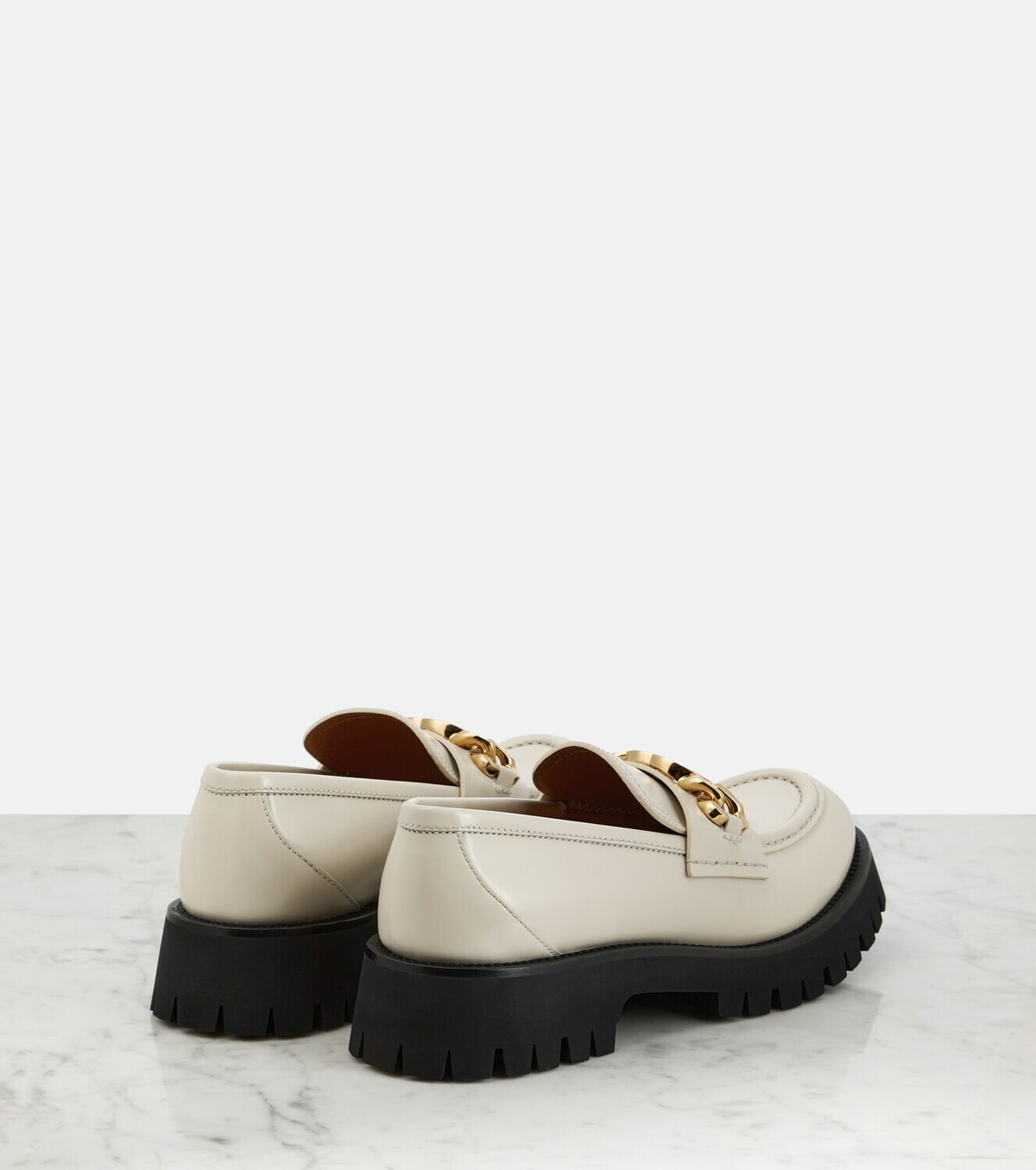 platform gucci loafers