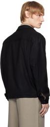 Youth Black Trucker Jacket