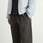 Ranra Men's Fold Tailored Pants in Black Coffee